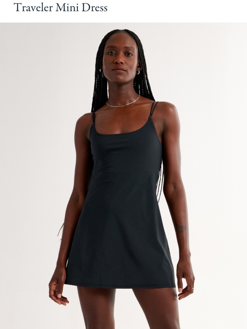 Abercrombie Traveler Mini Dress - Black XS